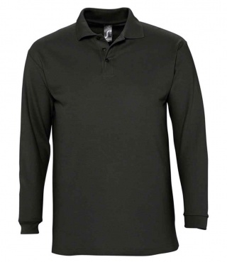 SOL'S 11353  Winter II Long Sleeve Cotton Piqué Polo Shirt